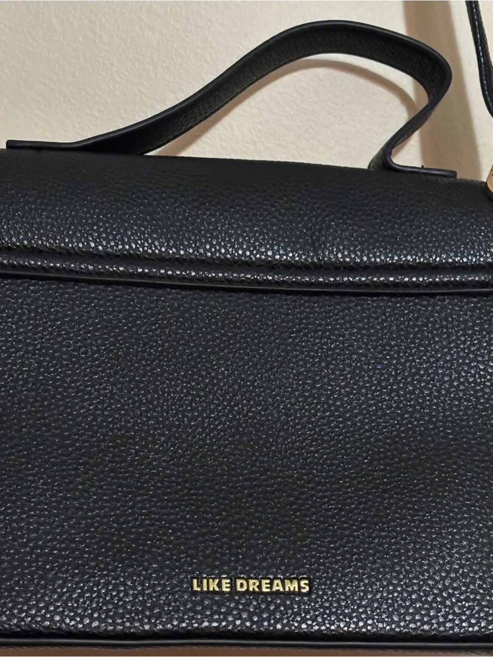 Black Bow Accent Crossbody Bag - Women